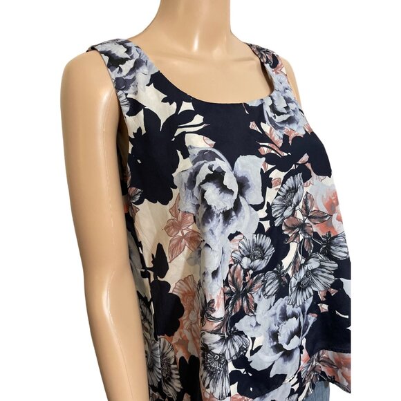 Per Seption Concept Floral Blouse Size S - Picture 2 of 3